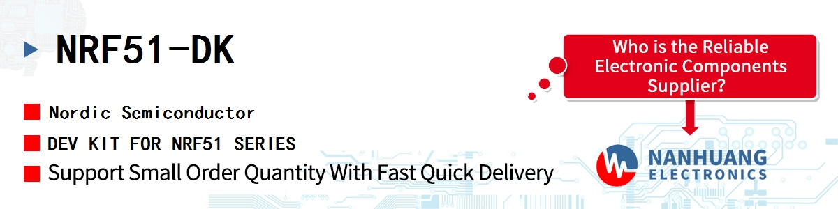 NRF51-DK Nordic DEV KIT FOR NRF51 SERIES