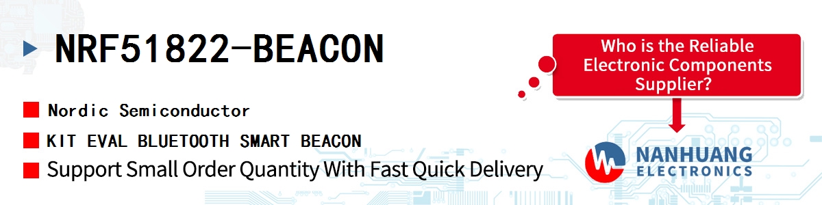 NRF51822-BEACON Nordic KIT EVAL BLUETOOTH SMART BEACON