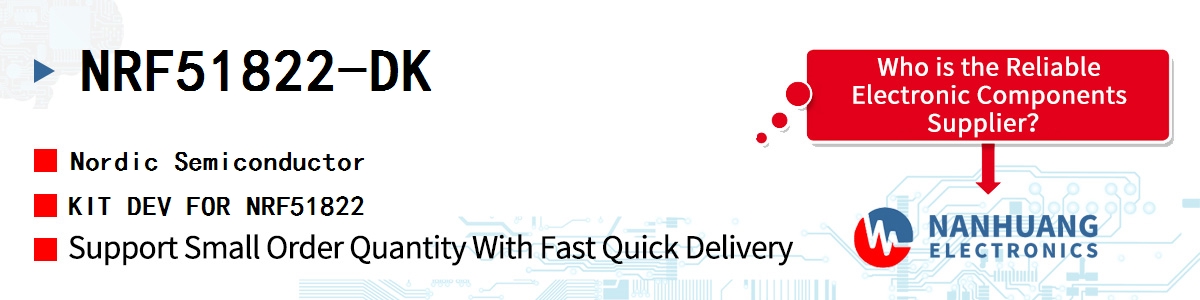 NRF51822-DK Nordic KIT DEV FOR NRF51822