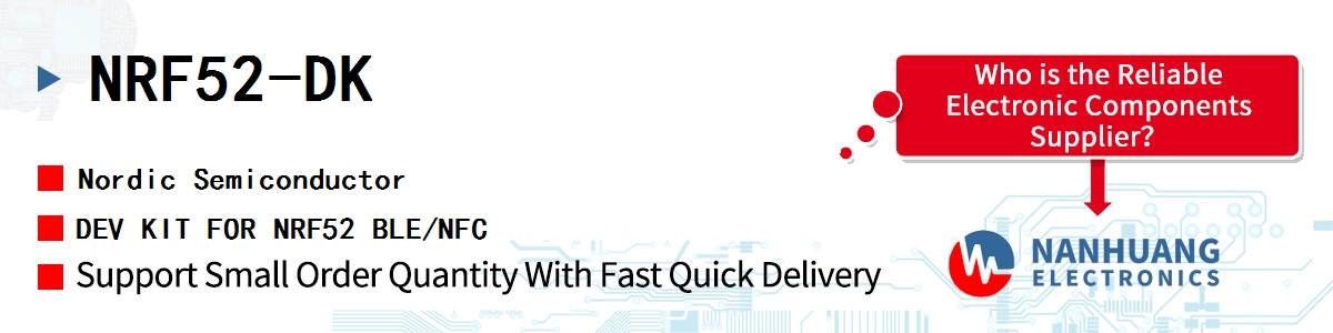 NRF52-DK Nordic DEV KIT FOR NRF52 BLE/NFC