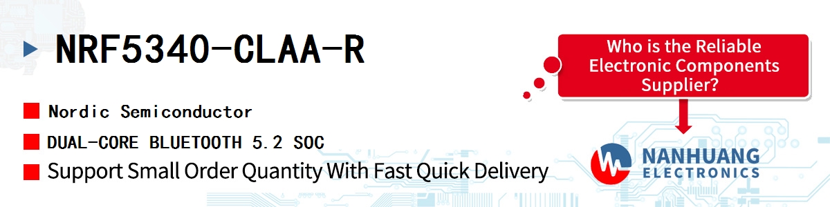 NRF5340-CLAA-R Nordic DUAL-CORE BLUETOOTH 5.2 SOC