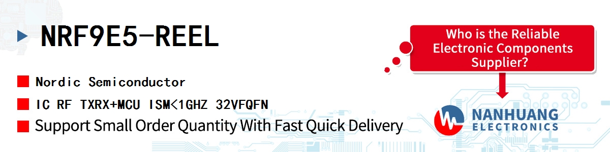NRF9E5-REEL Nordic IC RF TXRX+MCU ISM<1GHZ 32VFQFN