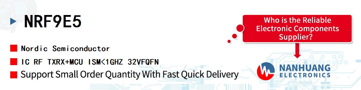 NRF9E5 Nordic IC RF TXRX+MCU ISM<1GHZ 32VFQFN